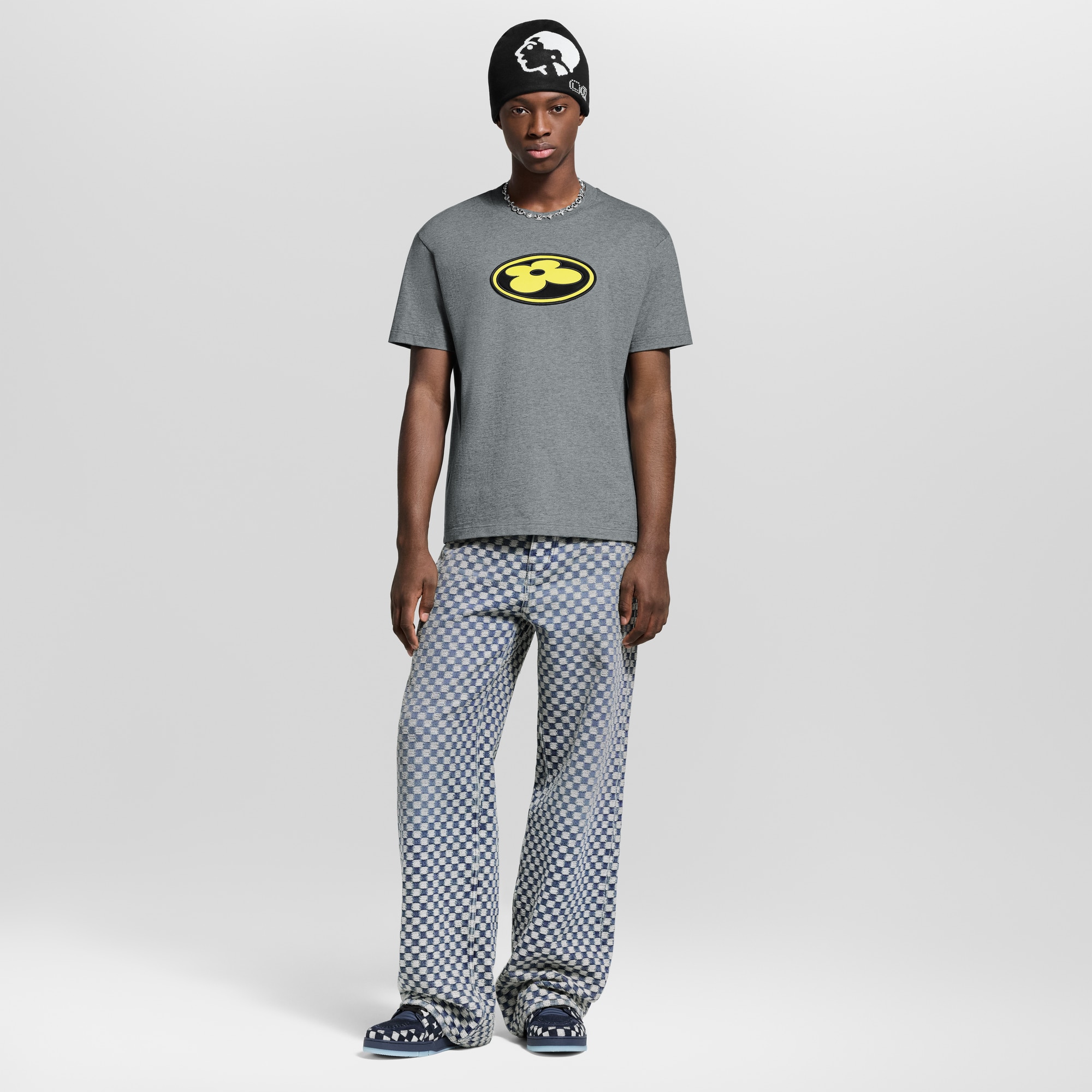 Louis Vuitton☆Tシャツ グラフィックパッチ louis-vuitton-signature-patch-